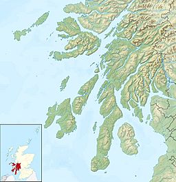 A'Chrois is located in Argyll and Bute