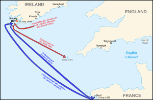 Battle of Bantry Bay,11 May 1689-en