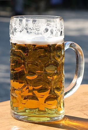 Bierkrug retuschiert