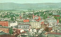 Bird's-eye View of North Adams, MA