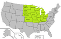 Corn belt map