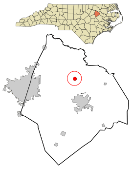 Location in Edgecombe County and the state of North Carolina.