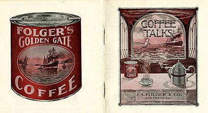 Folger's Golden Gate ad