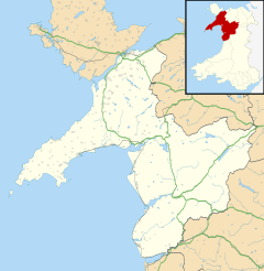 Dinas Dinlle is located in Gwynedd
