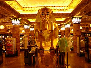 Harrods' Egyptian room