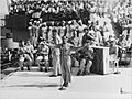 Irving Berlin aboard the USS Arkansas, 944