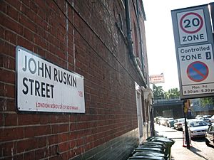 John Ruskin Street in London