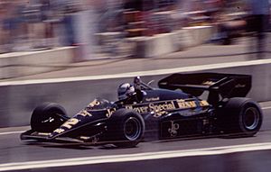 Mansell Lotus 95T Dallas 1984 F1