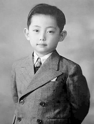 Mei Baojiu as a child