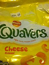 Quavers packet