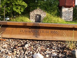 Rail Blaenavon Steel 1886