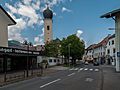 Reutte, Pfarrvikariats- und Franziskanerkirche heilige Anna und Franziskanerkloster in straatzicht Dm 79770 foto8 2014-07-25 12.25