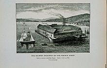 An Astoria Salmon cannery.