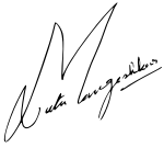 Signature of Lata Mangeshkar.svg