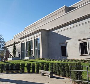 View of the Spencer Museum of Art in 2016.