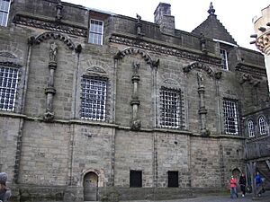 Stirling Castle Palace from Outer Close