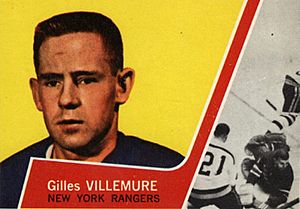 1963 Topps Gilles Villemure