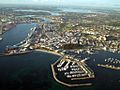 Aerial view of Fremantle