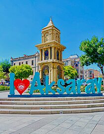 Clock Tower in Aksaray Square