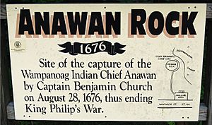 Anawan Rock Sign