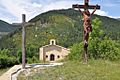 Chapelle et calvaire à Barrême