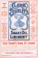 Clark Stanley's Snake Oil Liniment