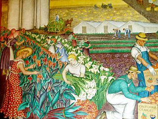 Coit Mural Agriculture