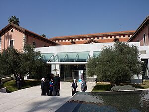 Damascus university internal view