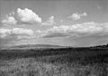 Marker at first Fort Hall site, 1958