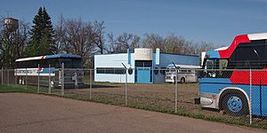 Greyhound Bus Museum vehicles