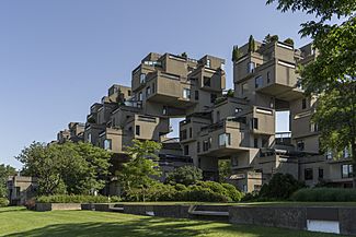 Habitat 67, southwest view