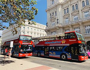 Havana sightseeing bus