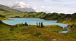 Lost Lake and mountains.