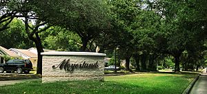 Meyerland Sign