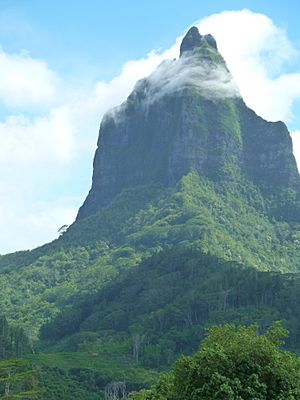 Mont Routui, French Polynesia, December, 2011