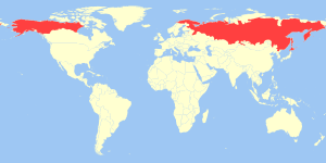 Myodes rutilus distribution.svg