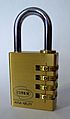 Padlock 4 combination