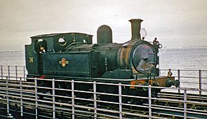 Ryde Pier ex-LSW 0-4-4T geograph-2687966-by-Ben-Brooksbank