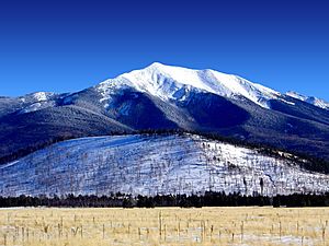 San Francisco Peaks, winter