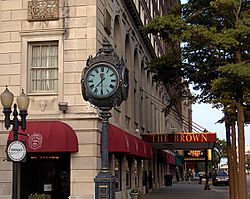 The Brown Hotel entrance