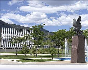 Photo of the United States Air Force Academy in El Paso County, Colorado