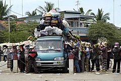 Waiting for ferry