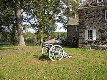 Washingtons Crossing Park Cannon