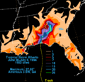 Alberto 1994 rainfall