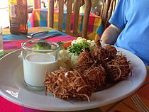 Coconut shrimp at "Lety's"