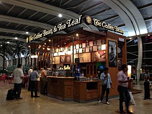 Coffee bean tea leaf Mumbai airport