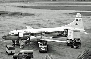 Convair 440-61 EC-AMS Iberia LHR 20.08.60