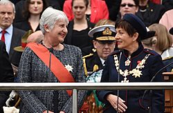 Dame Patsy Reddy and Chief Justice, Dame Sian Elias