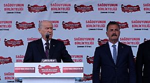 Devlet Bahçeli, Hamit Tuna