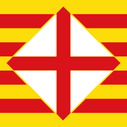 Flag of Barcelona province(official).svg